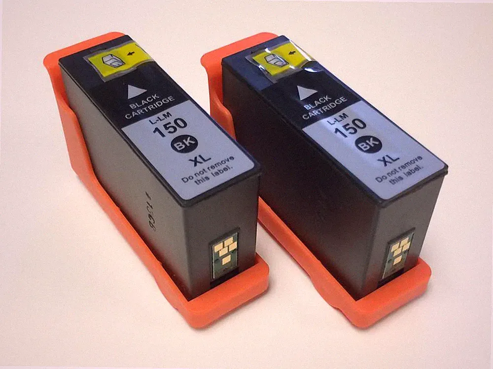 2BLACK 150XL New Ink Cartridges for LEXMARK Printer S315 S415 S515 S715 S915