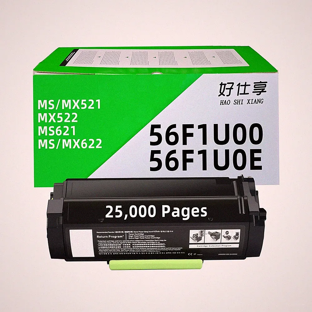 56F1U00 56F1U0E High Yield Toner Cartridge Replacement for Lexmark 56F0UA0 56...