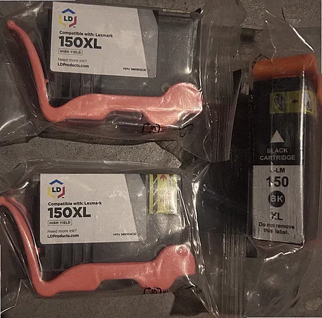9 Pack New 150XL Ink Cartridge Fits Lexmark Pro715 Pro 915 S315 S415 S515