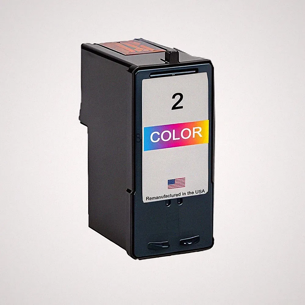 Compatible Ink Cartridge For Lexmark # 2 Color-USA