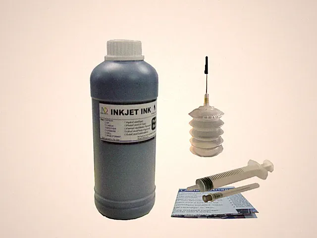 Lexmark 16 17 70 51 50 55 Black ink refill kit 16oz/s/30ml Cleaner