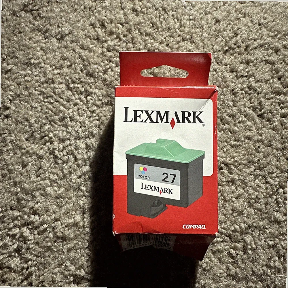 Lexmark #27 (10N0227) OEM Color Ink Cartridge