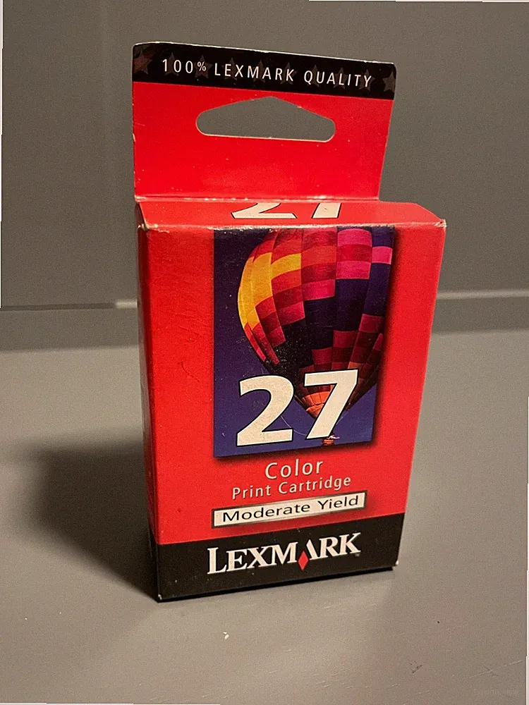 Lexmark 27 COLOR Ink Jet Printer Cartridge NEW IN BOX
