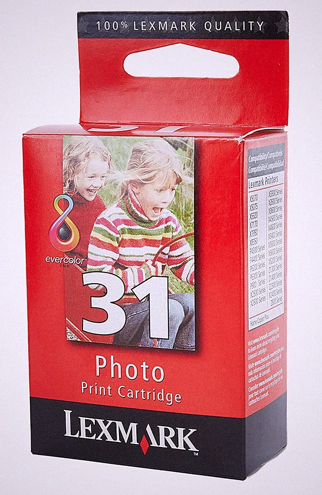 Lexmark 31 (18C0031) Photo Color Ink Cartridge GENUINE NEW