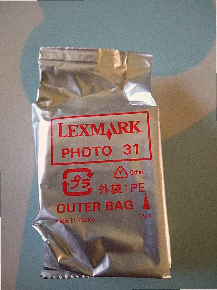Lexmark 31 Photo Ink Cartridge Factory Sealed No Box