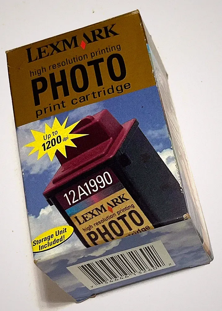 LEXMARK 90 Photo Tri-Color Ink Cartridge 12A1990 OEM