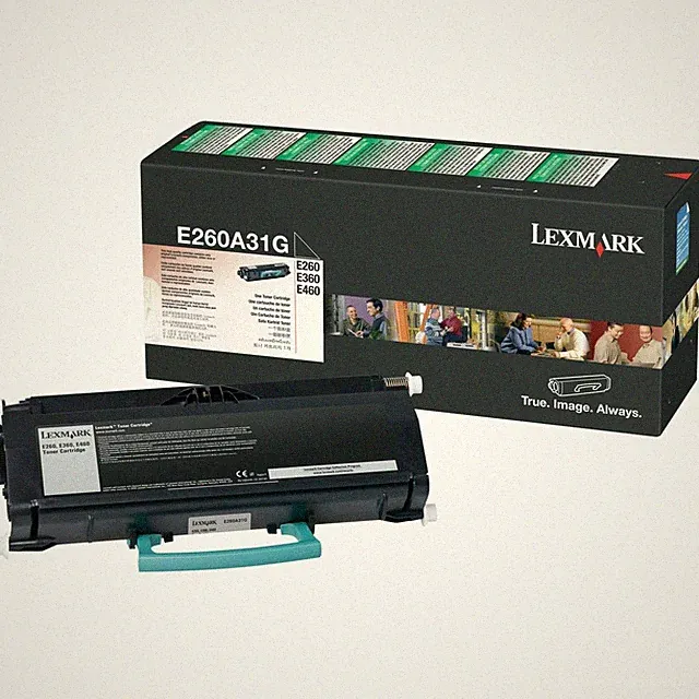 Lexmark E260A31G Toner Cartridge - Black