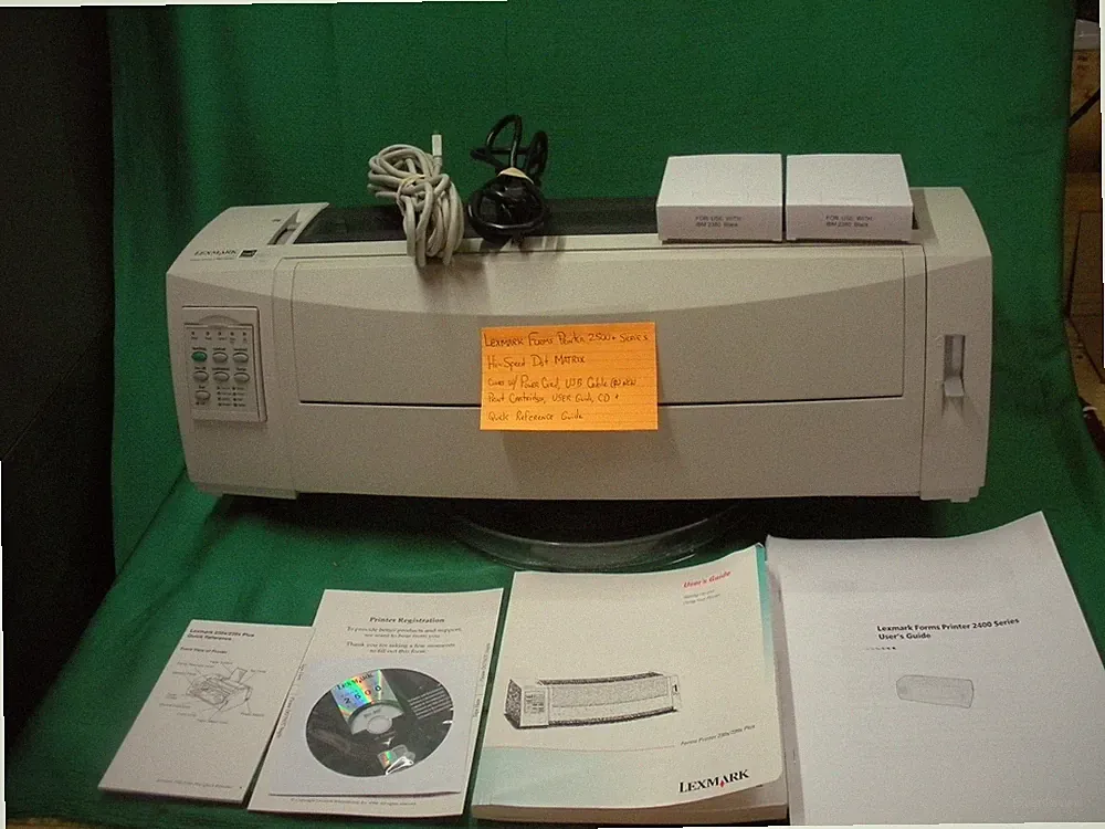 Lexmark Forms 2500+ Series Dot Matrix Printer 2591-500