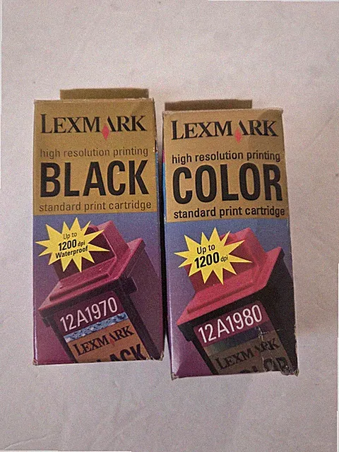 Lexmark Ink Cartridge Black And Color
