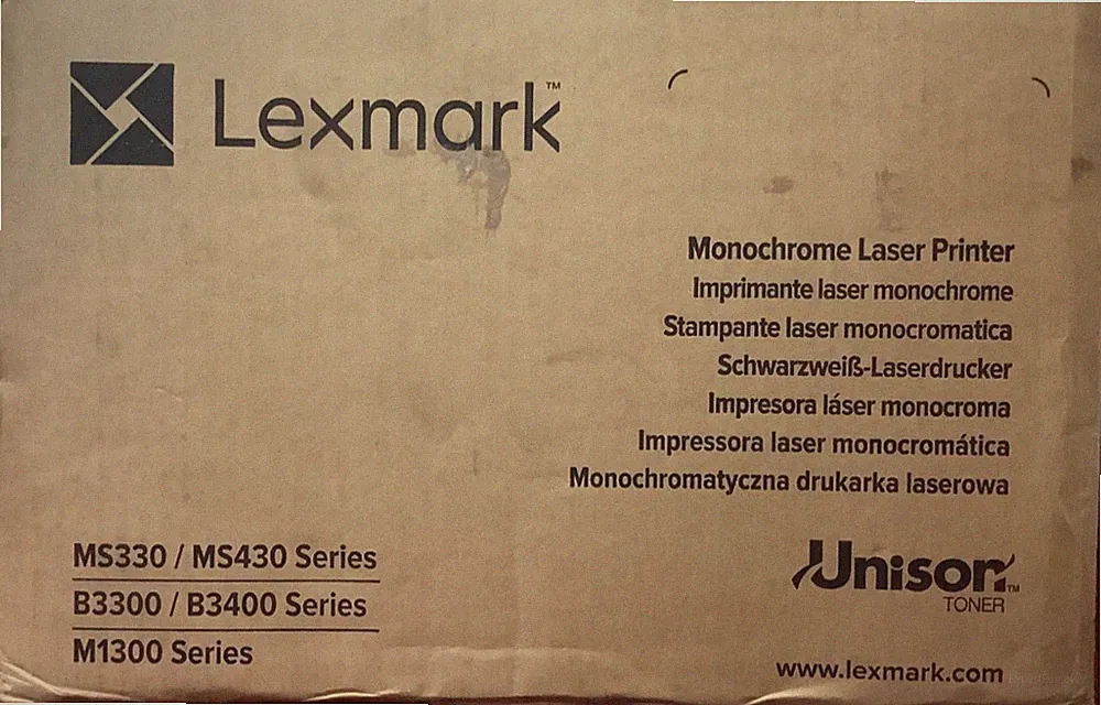 Lexmark printer ink MS 431