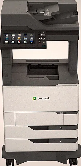 Lexmark MX822ade Monochrome Laser, Integrated Duplex (2-sided printing), 10-inch