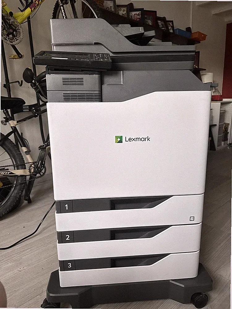 Lexmark XC6152 DTFE HIGH SPEED FULL COLOR Printer Copier Scanner BRAND NEW INK