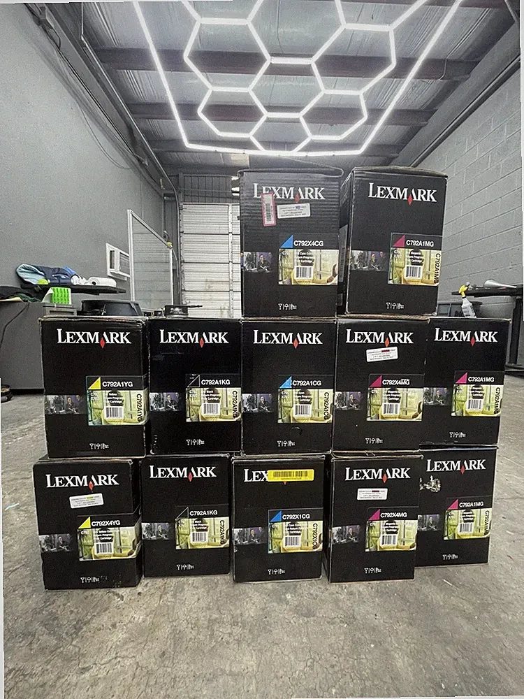 Lot Of 12 Lexmark Printer Ink