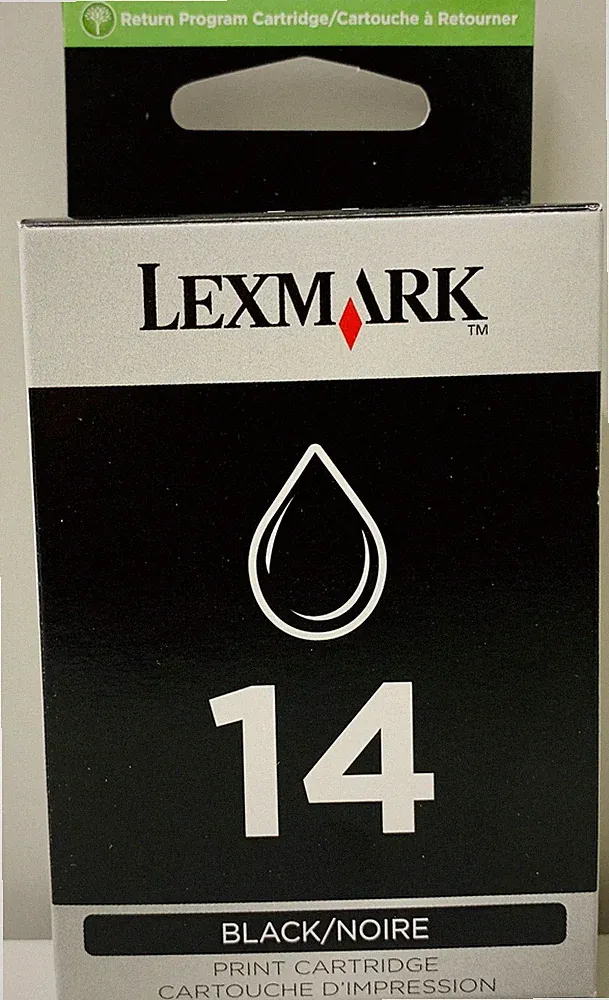 New Genuine Lexmark 14 Ink Cartridge Series X2600 Z Series Z2300