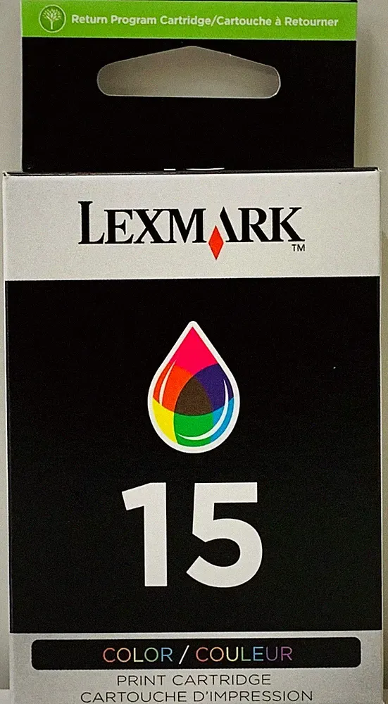New Genuine Lexmark 15 Ink Cartridge Series X2600 Z Series Z2300