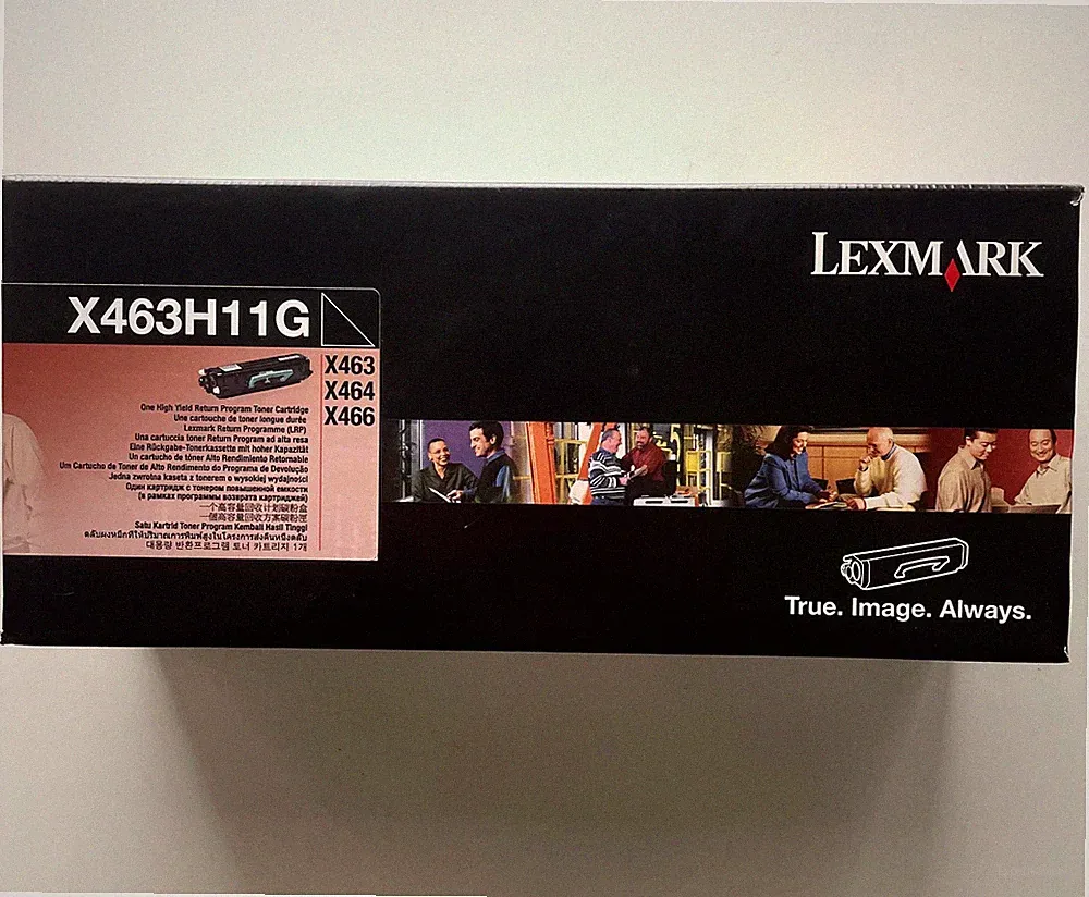 NEW Genuine LEXMARK X463H11G High Yield PRINTER Toner Cartridge BLACK Ink SEALED