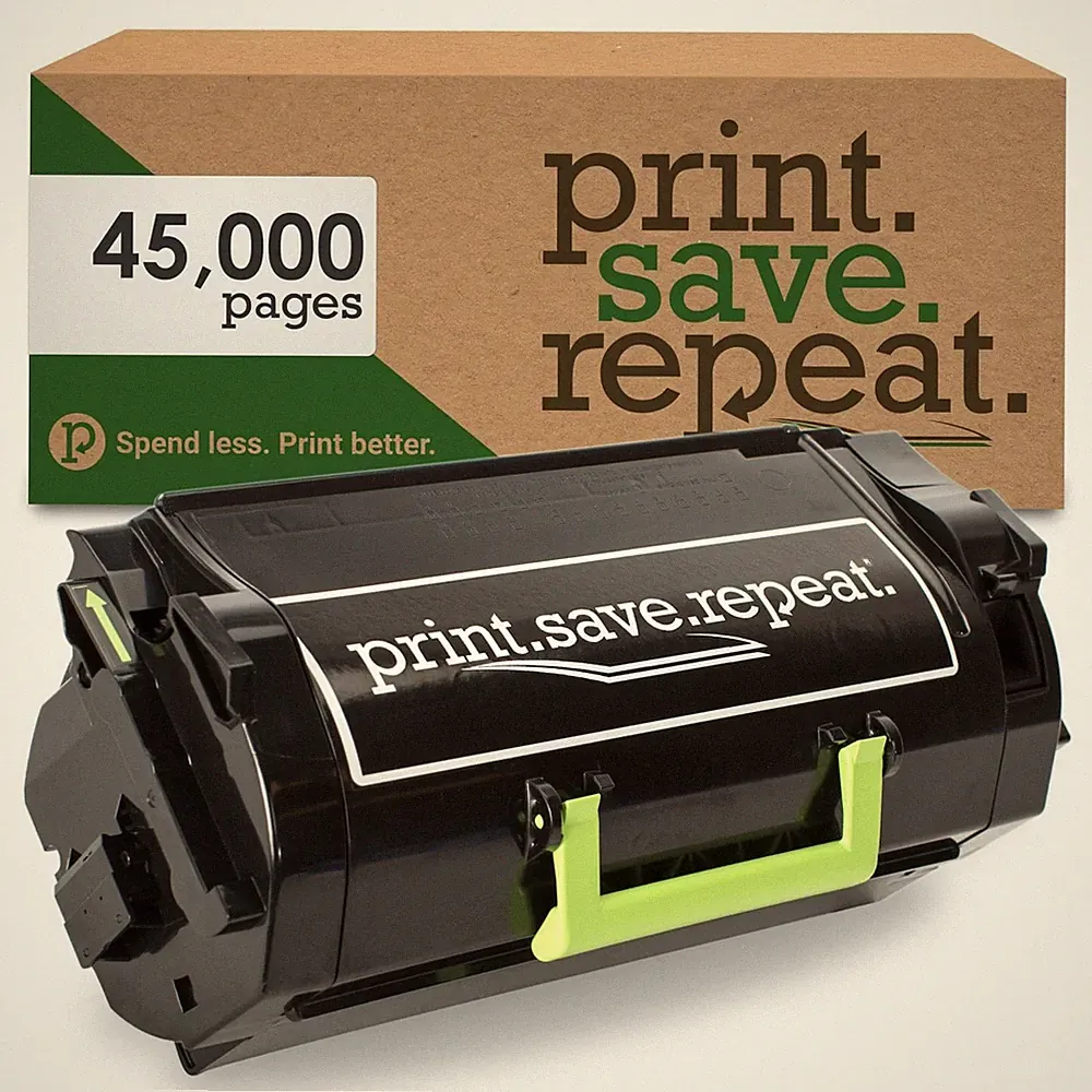 Print.Save.Repeat. Lexmark 521XE Toner Cartridge for MS711, MS811, MS812 [45K]
