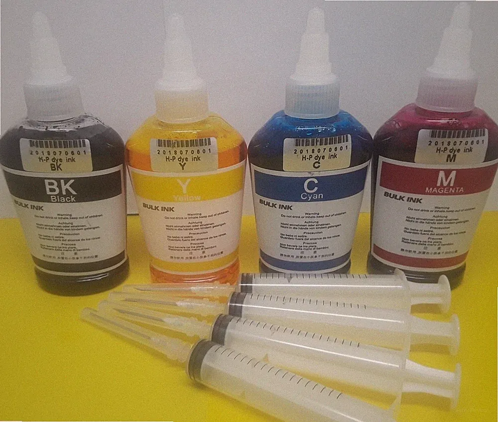 Refill ink bottles for HP Canon Brother Lexmark Inkjet Printer Quality 400ml